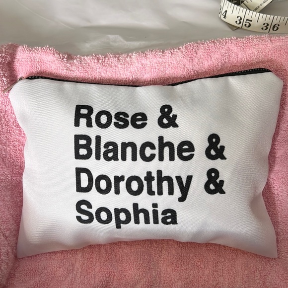 Handbags - Golden Girls Rose & Blanche & Dorothy & Sophia Pouch Cosmetic Bag